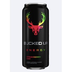 Bucked Up, PREMIUM Энергетический напиток, вкус Клубника-киви, 473 мл